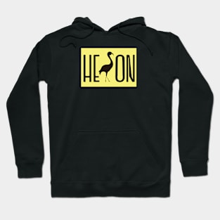 Heron bird style Hoodie